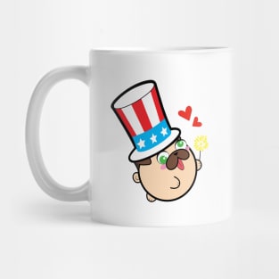 Fourth of July - Doopy the Dog Mug